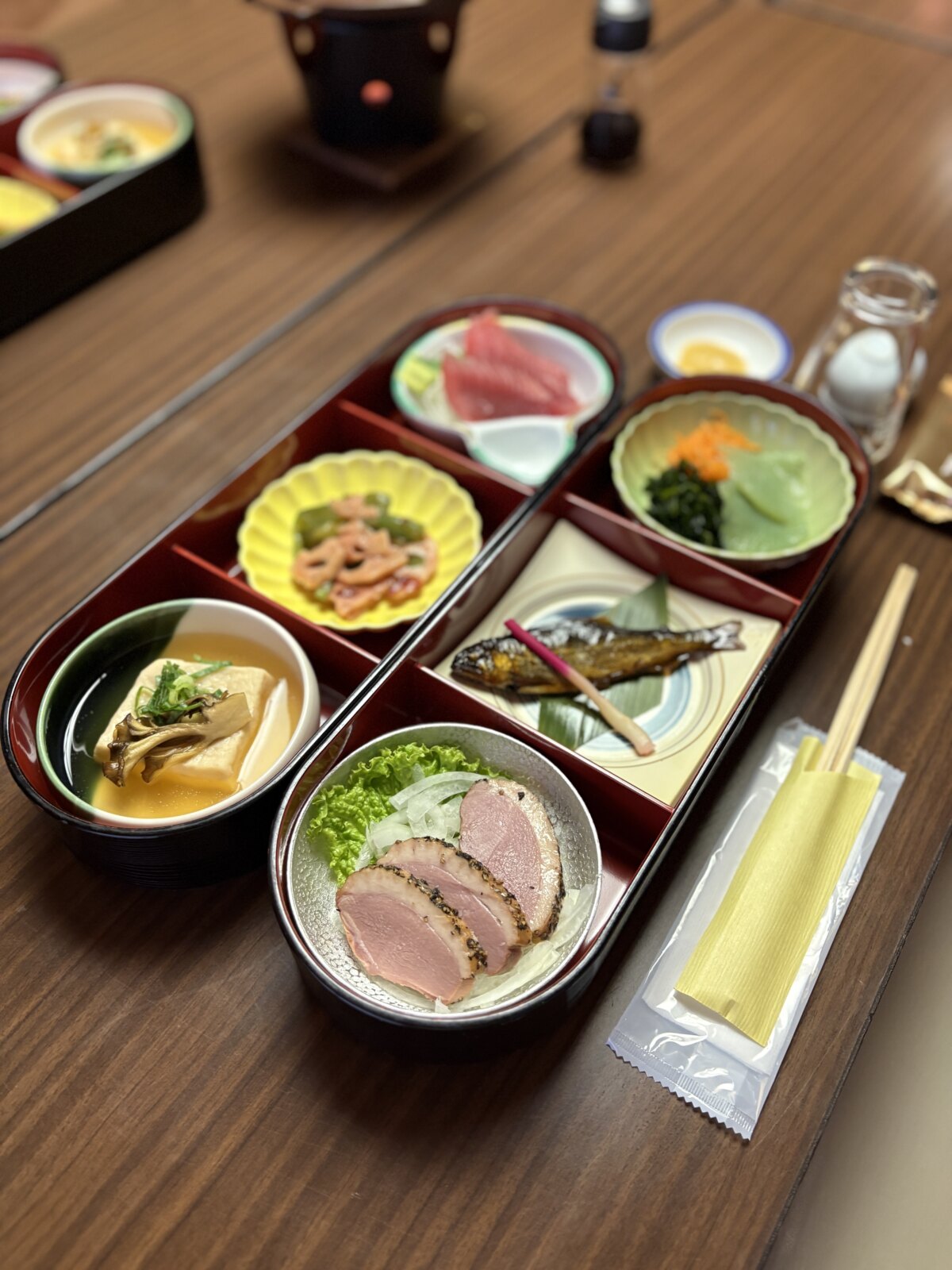 秋葉山本宮秋葉神社　上社（社務所内：ランチ）